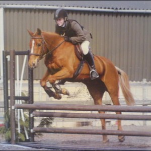 Allens Hill working hunter! (don't ask about my face!)