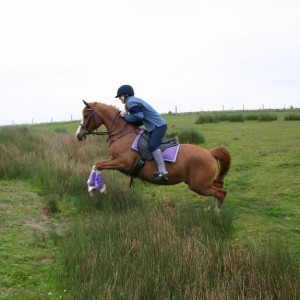 Jumping a ditch