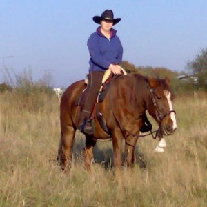 Doing his western thing