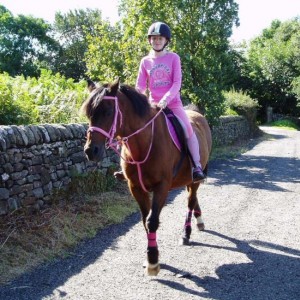 Pretty in pink.