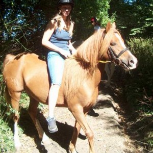 me and Jaz bareback