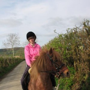 My sister with Bob