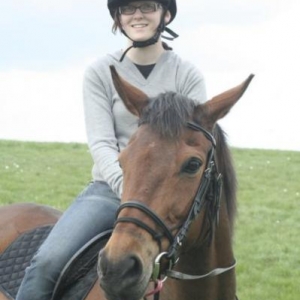 Me + Lydia ridingf
