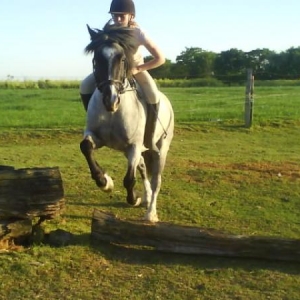 Jumping bareback