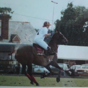 Playing polo on retrained OTTB
