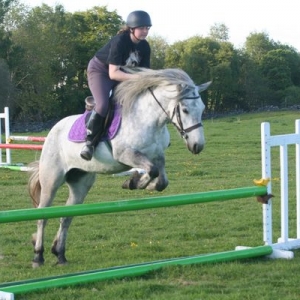 I think this is her kangaroo impression :P