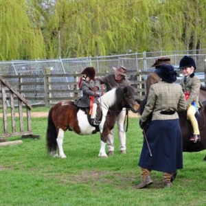 attaching the rosettes