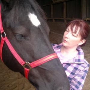 Cuddles with mum