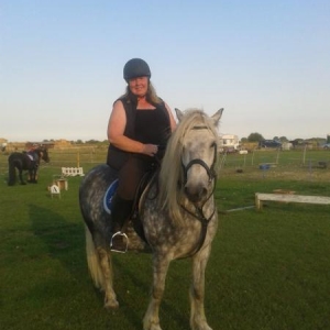 me and lunnie autumn 2013