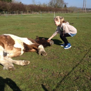 Acorn with his nurse