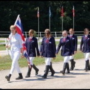 british team prize giving