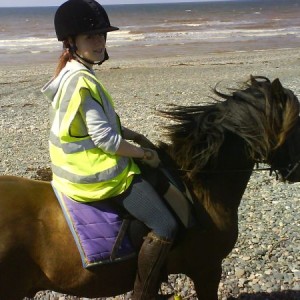 Me and jack on the beach :)