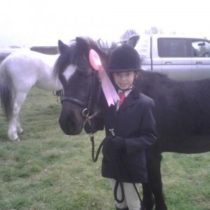 My daughter Lyd and Tilly