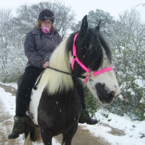 Out in the snow last winter